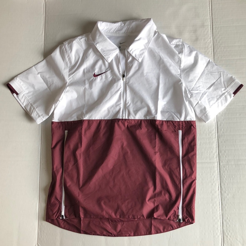 Nike 1/4 zip windbreaker baseball pullover